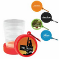 6 Oz. Pop-Up Collapsible Cup w/Carabiner
